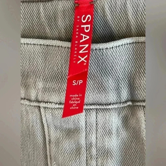 SPANX Jean-ish Ankle Leggings Earthy gray  Size S/P - Picture 10 of 14
